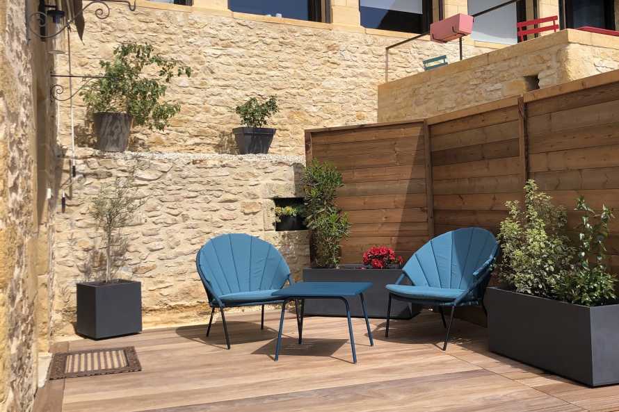 Terrasse chambre Intime