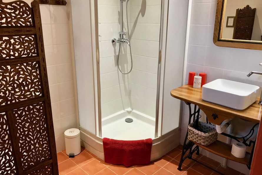 Salle de bain de Rêverie de Roussillon