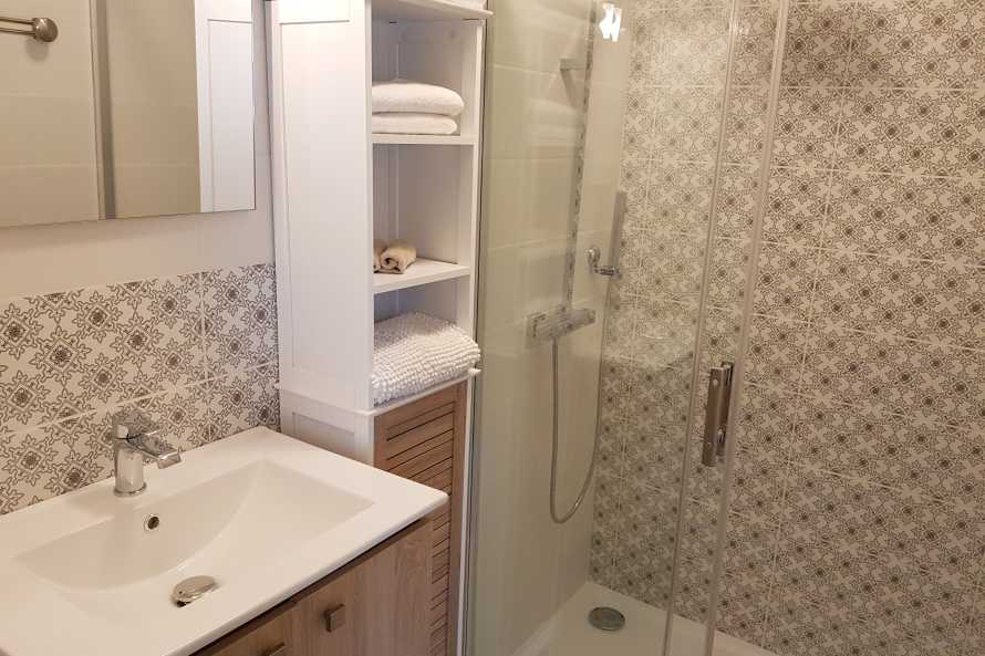 Salle d'eau Cabane des 7 îles