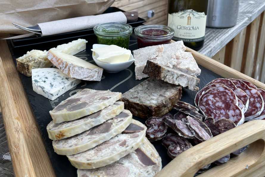 Ardoise charcuterie fromage