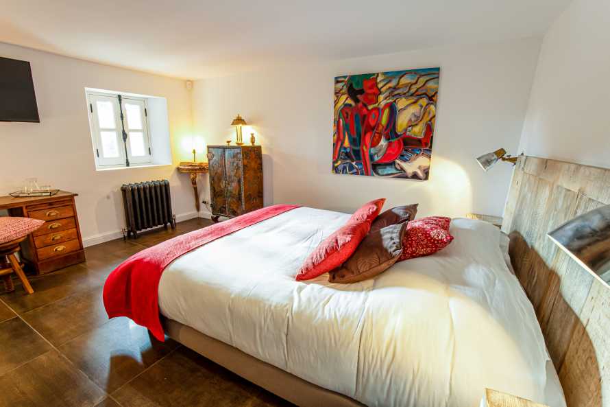Chambre Rouge comme le Vin