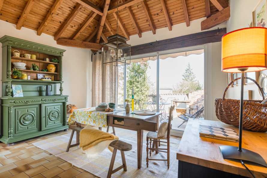 Cuisine l'été de 35m2