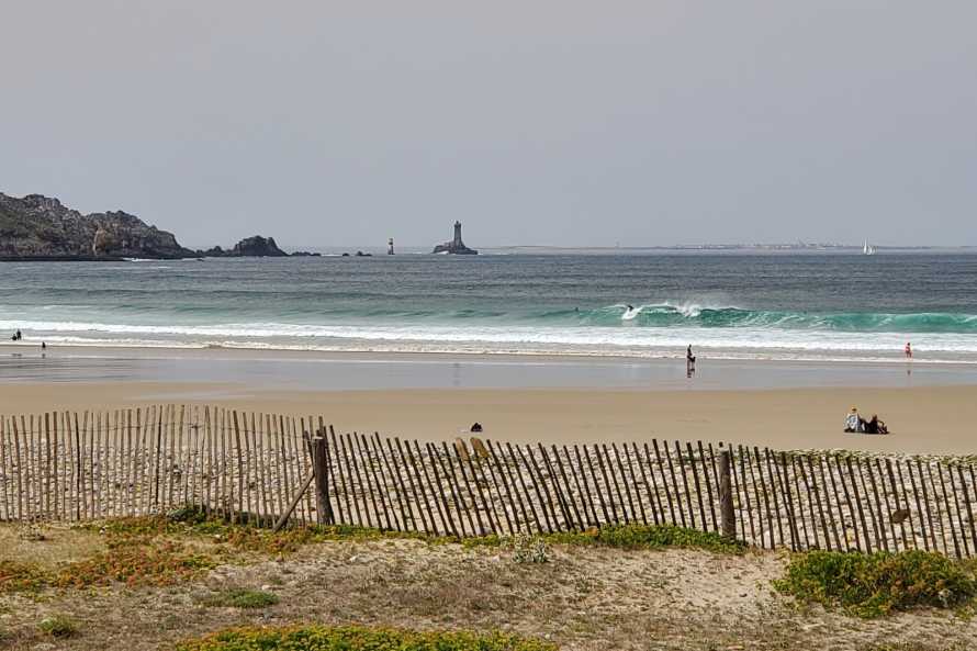 La baie des Trépassés à 4km