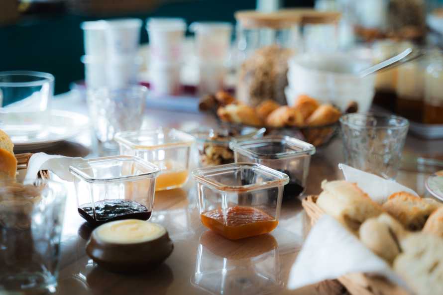 Les confitures maison du petit-déjeuner