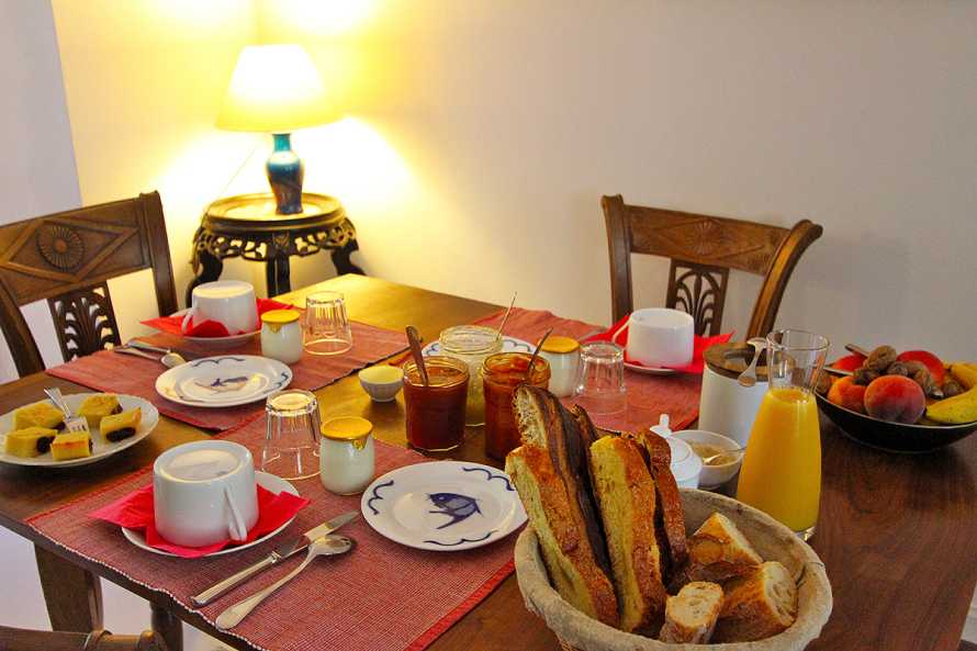 petit déjeuner Maison