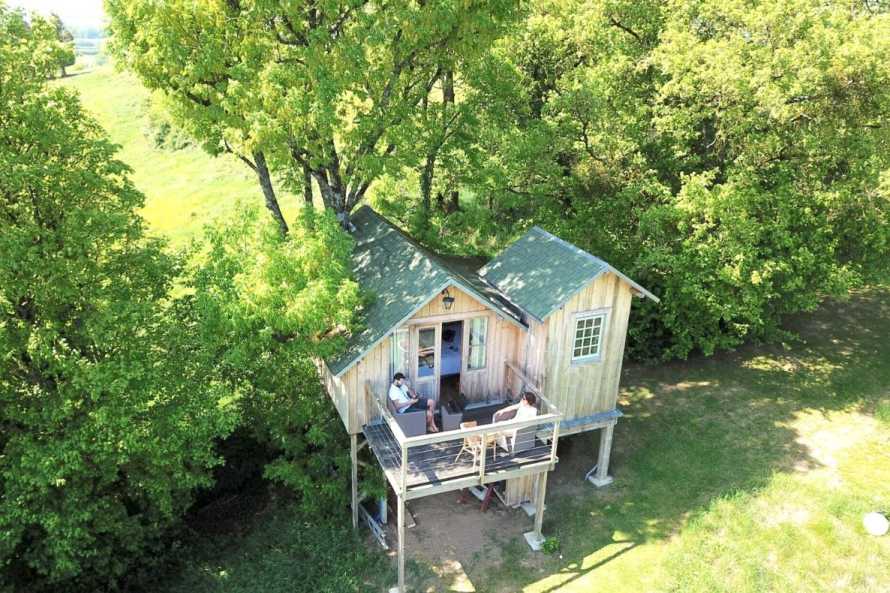 Cabane La Perchée du Frêne