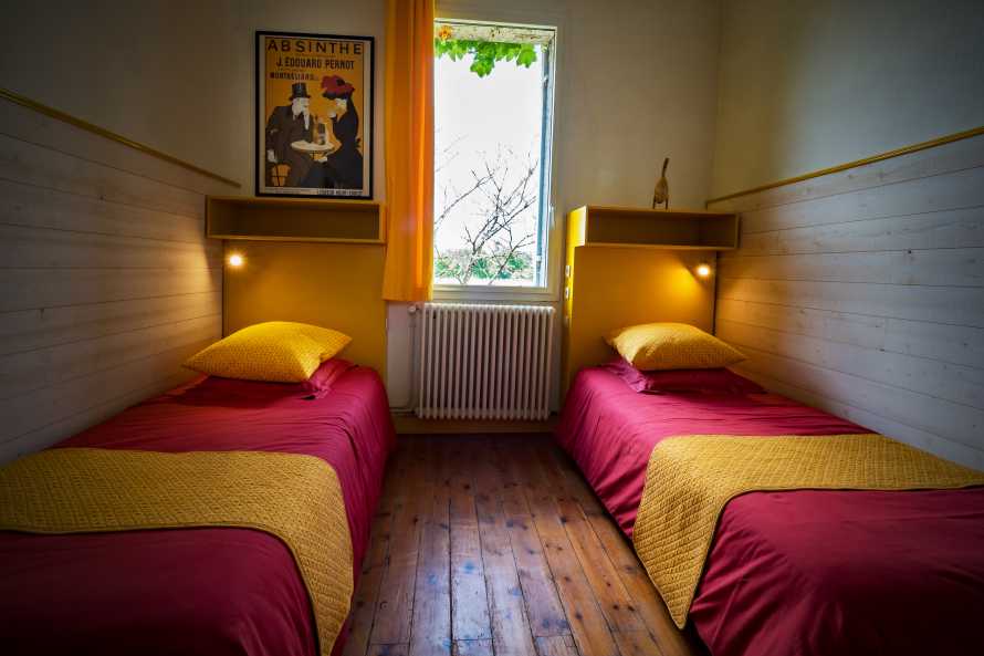 Chambre Rouge familiale