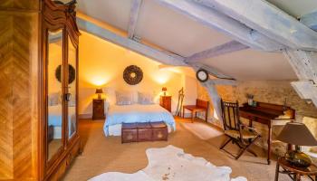 Chambre bleue