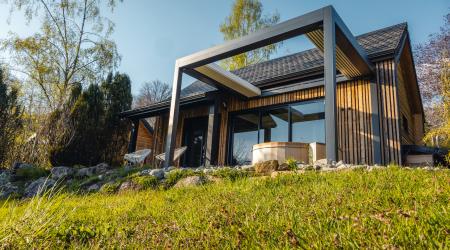 &Eacute;CRIN D'AUVERGNE : Lodges & Spa Privatif