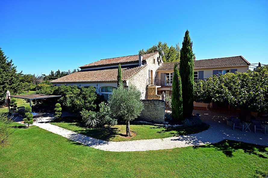 Vue d'ensemble de la maison d'hôtes