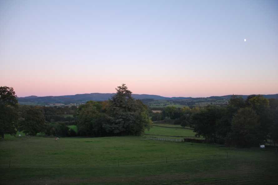 Vue Château de Vaux