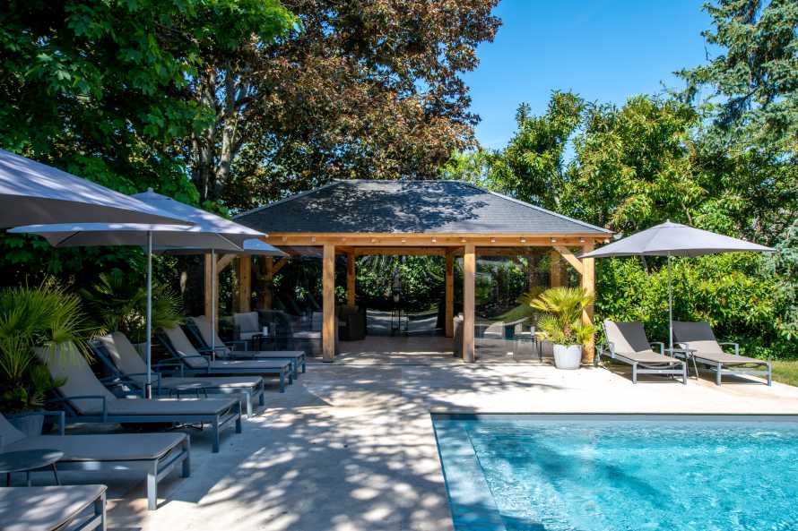 Clos Saint Sulpice - Piscine et pool house