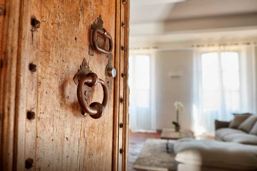 Entrée principale de la Bastide 
