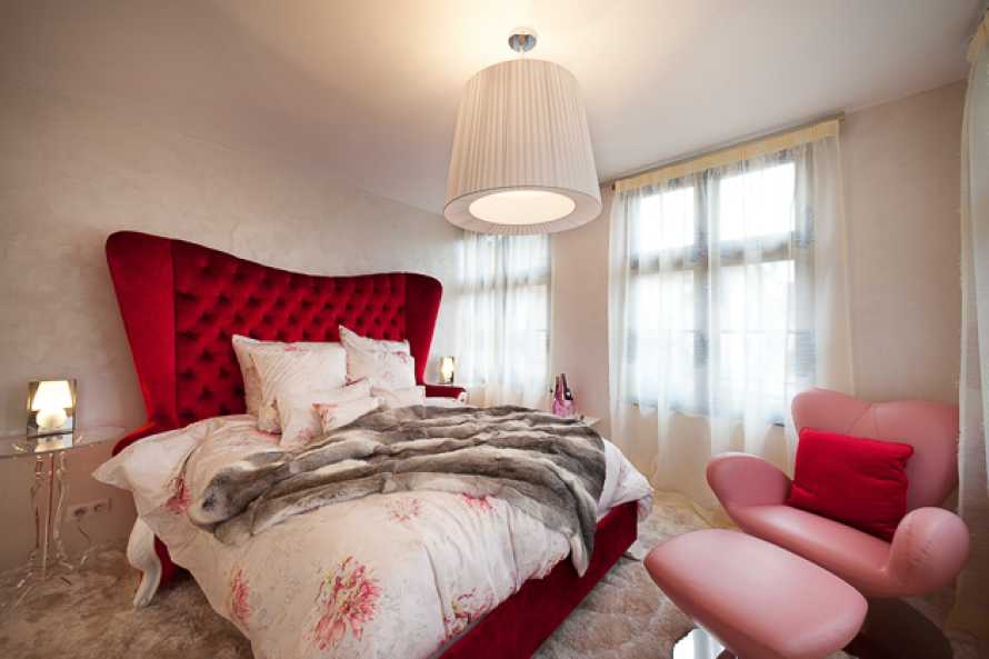 Chambre coquelicot