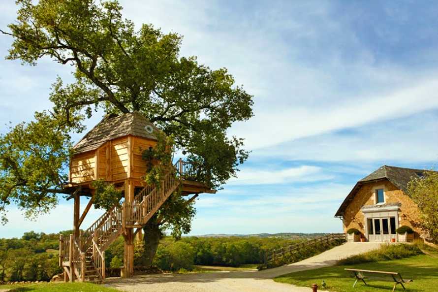 Cabane perchée